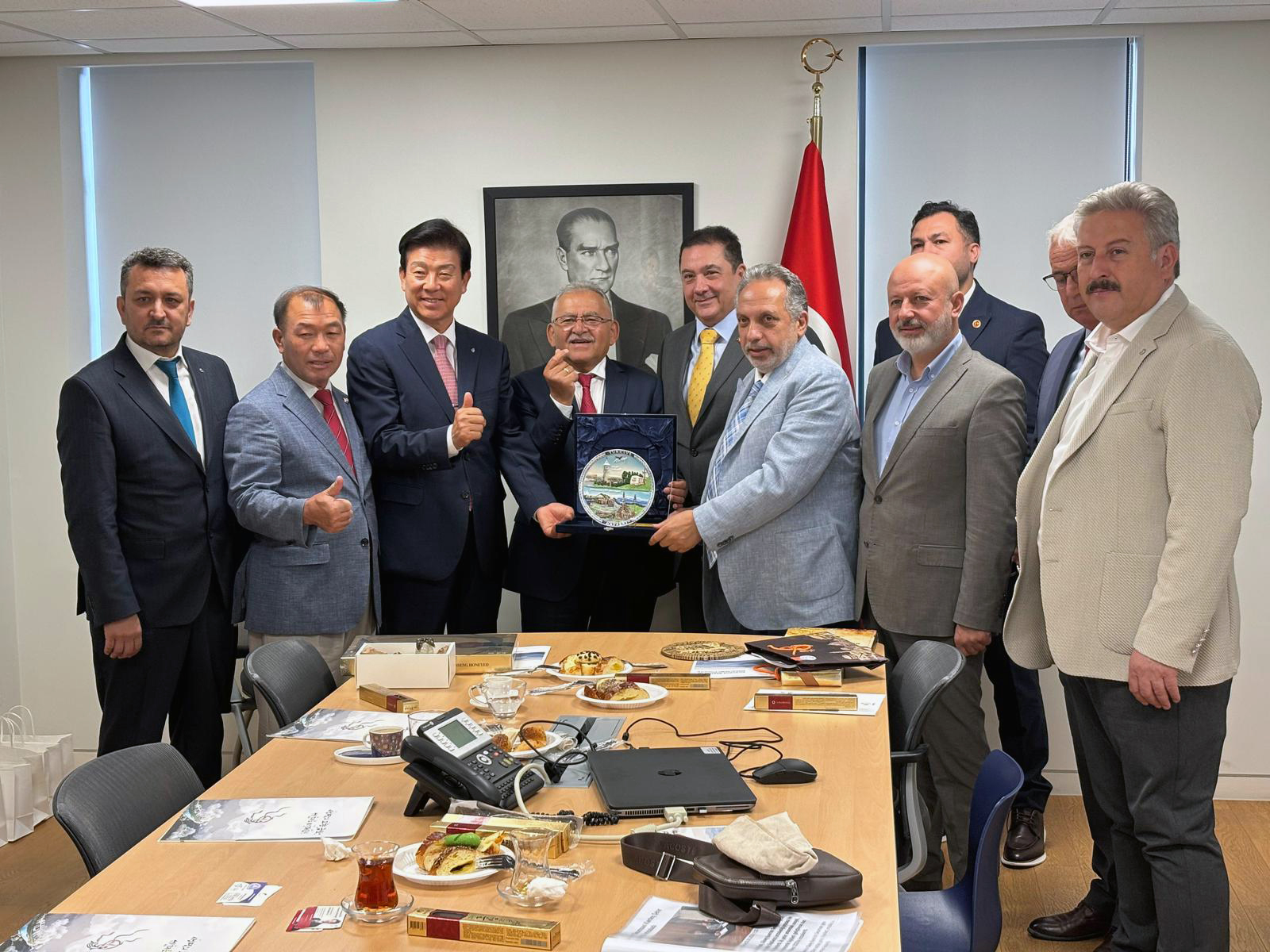 Başkan Yalçın, Kardeş Şehir Geumsan'ı Ziyaret Etti